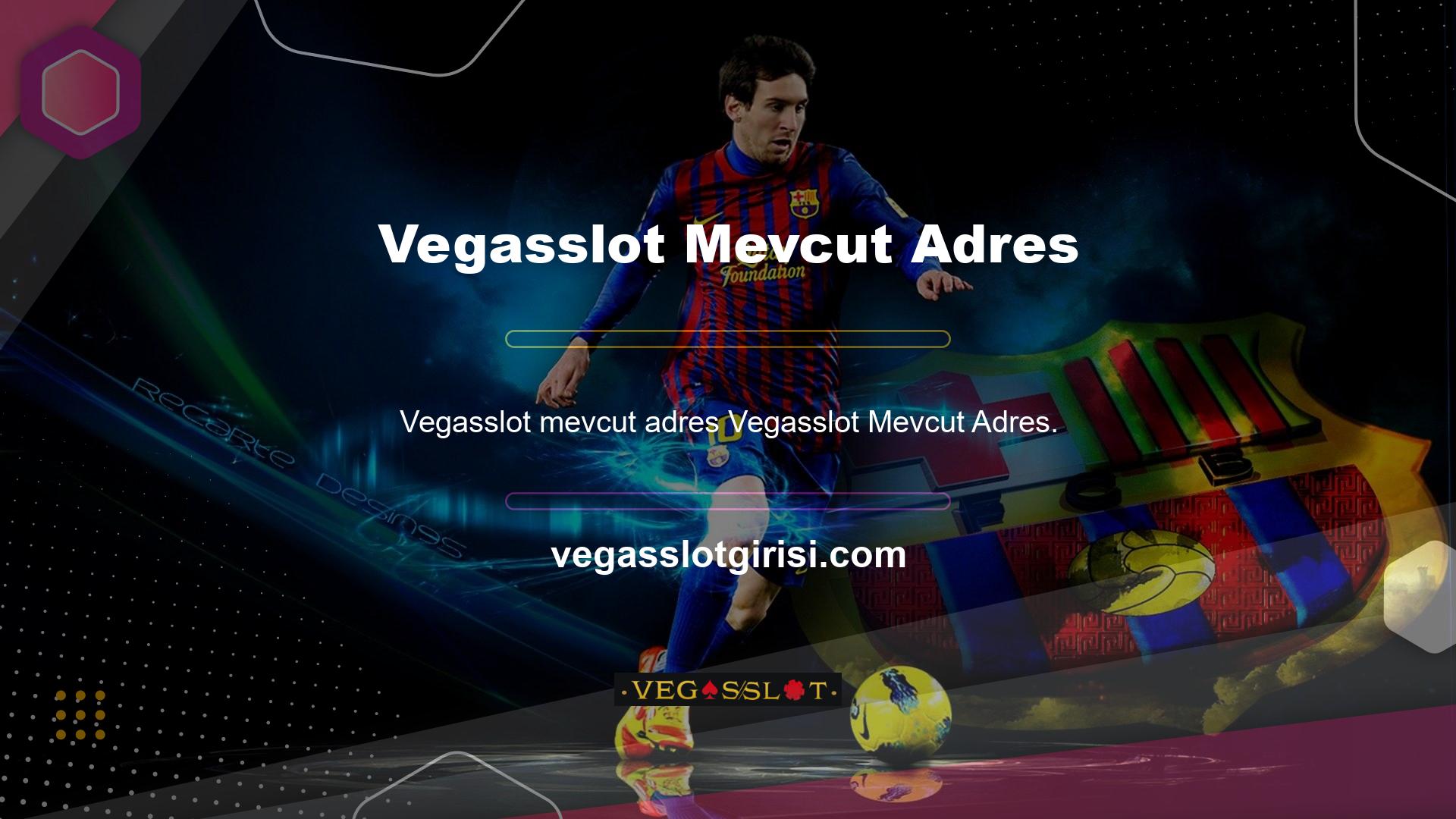 Vegasslot mevcut adresi web sitesine girmek için kullanılır